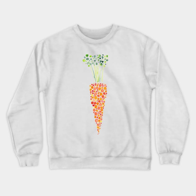 Carrot Crewneck Sweatshirt by LauraKatMax